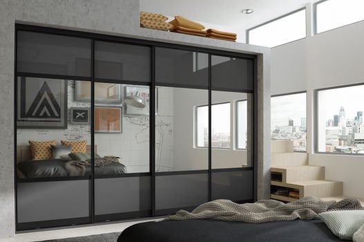 Fitted bedroom storage