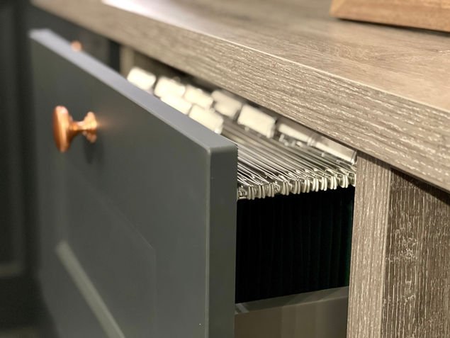 Bespoke home office by DTR Customs, Nottingham