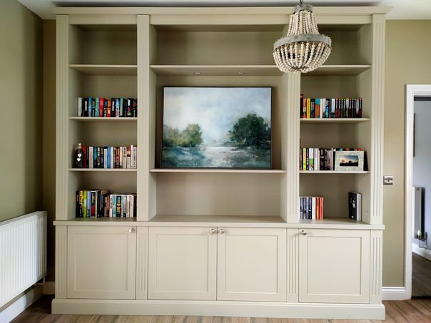 Media wall & TV unit