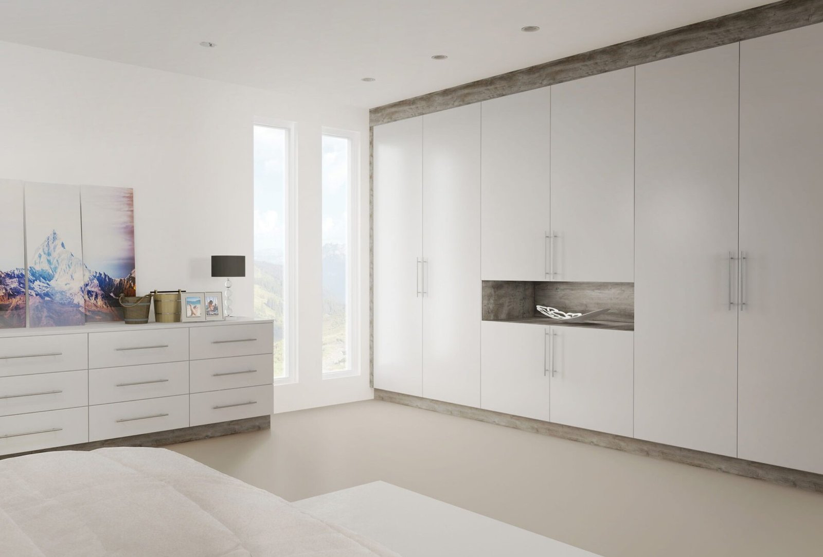 Bespoke fitted wardrobe by DTR Customs, Nottingham