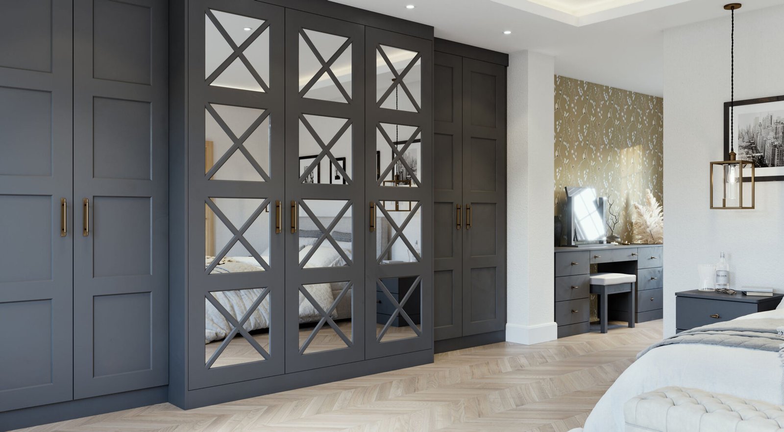 Bespoke fitted wardrobe by DTR Customs, Nottingham